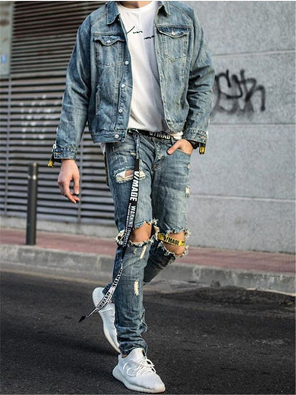 Vmade D1 washed jeans